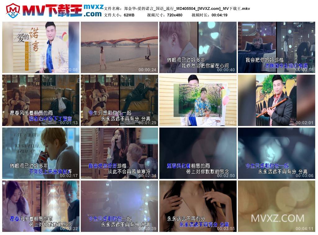 郑金华-爱的诺言_国语_流行_MD405504